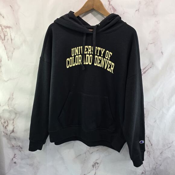 University Of Colorado Hoodie Mens Large Denver UC Champion Buffaloes - Picture 1 of 11